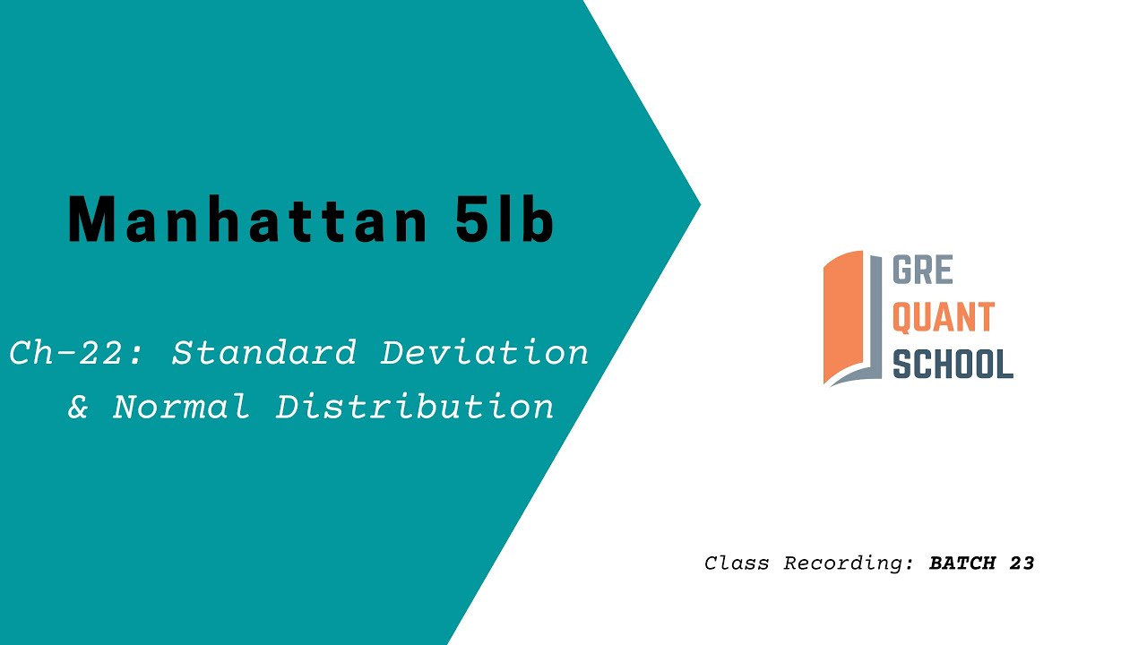 standard-deviation - GRE Quant School